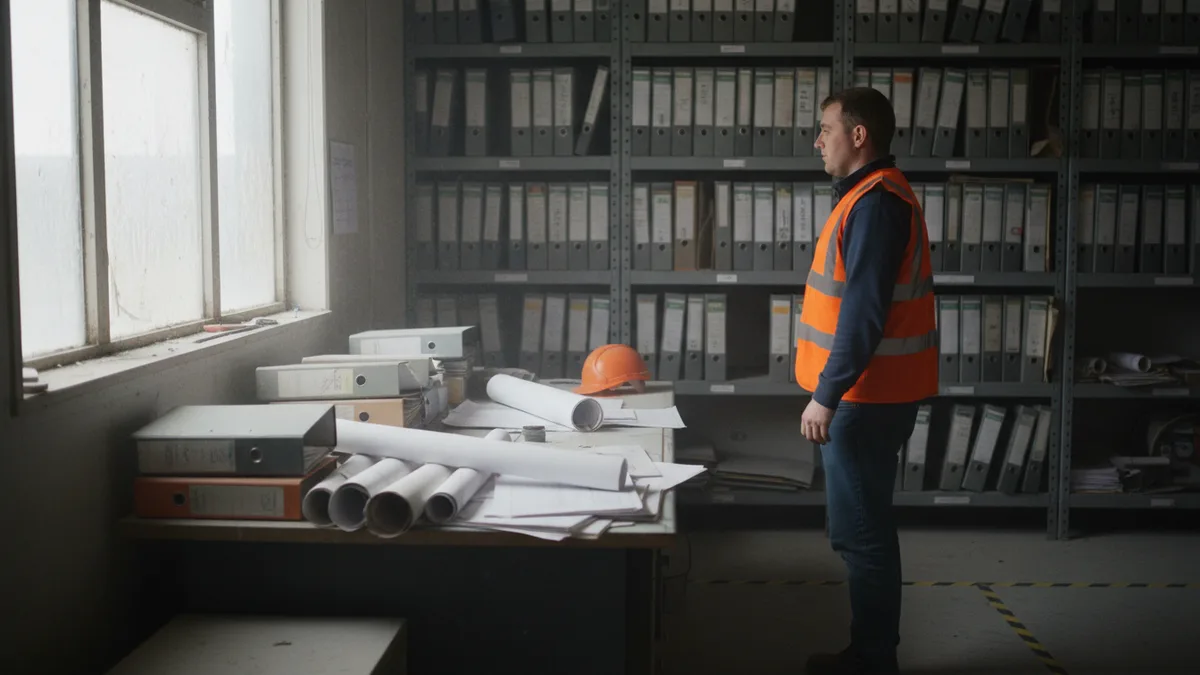 Documentary photograph of Construction and Contracting at work in Northern Ireland