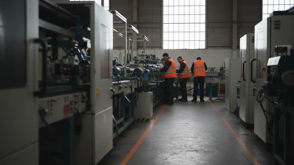 Documentary photograph of Manufacturing at work in Northern Ireland