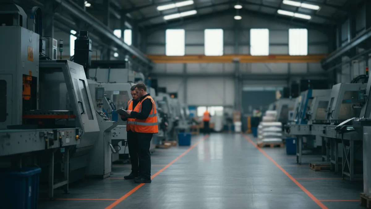 Documentary photograph of Manufacturing at work in Northern Ireland